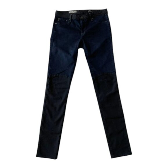 AG Adriano Goldschmied Jeans The Ally Color Blocked Legging Skinny Pants 29 - Picture 1 of 5